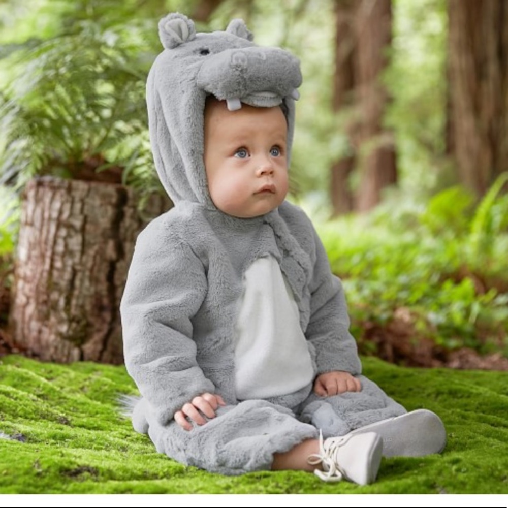 Halloween costume - baby hippo costume